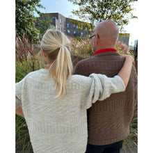 Load image into Gallery viewer, Storm Men's Sweater Knitting Pattern by PetiteKnit