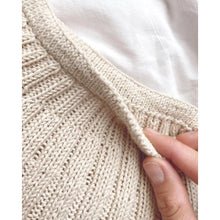 Load image into Gallery viewer, Sunday Tee Knitting Pattern by PetiteKnit