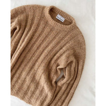 Load image into Gallery viewer, Vertical Stripes Sweater Knitting Pattern by PetiteKnit