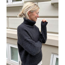 Load image into Gallery viewer, Wednesday Sweater Knitting Pattern by PetiteKnit