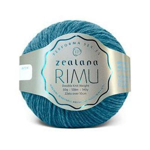 Zealana Rimu DK 23 Kakariki Blue - dyelot 102 - discontinued