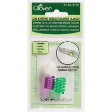 Load image into Gallery viewer, Clover Coil Knitting Needle Holders Large
