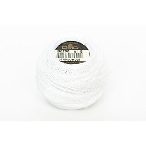 DMC Cotton Perle 8 Bright White 