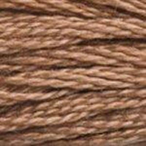 DMC Six Strand Embroidery Floss - Browns 3863 Otter Brown