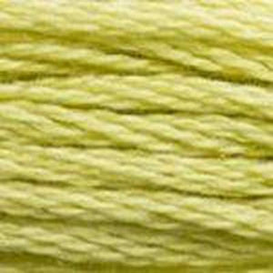 DMC Six Strand Embroidery Floss - Greens 3819 Light Moss Green