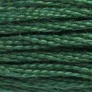DMC Six Strand Embroidery Floss - Greens 505 Pine Forest Green