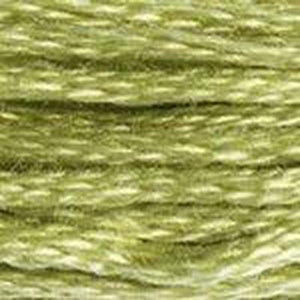 DMC Six Strand Embroidery Floss - Muted Greens 3348 Lettuce Heart Green