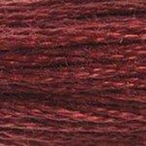 DMC Six Strand Embroidery Floss - Reds 221 Mars Red