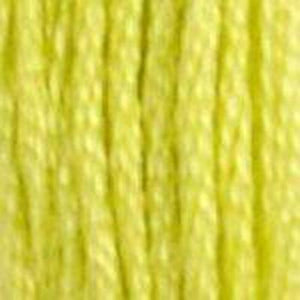 DMC Six Strand Embroidery Floss - Yellows 12 Absinthe