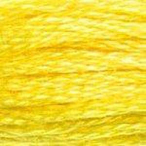 DMC Six Strand Embroidery Floss - Yellows 307 Lemon