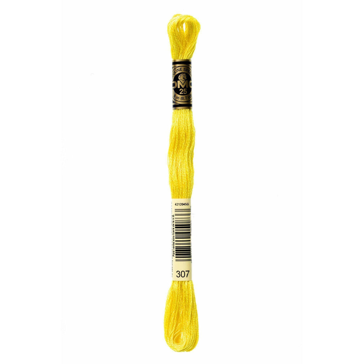 DMC 3822 - Light Straw, 6 Strand Embroidery Floss 100% Cotton 8.7 Yards Per Skein - India