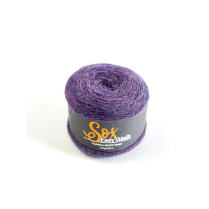 Easy Wash Sox Alpaca 4Ply Sock Yarn 835 Purple Melange 