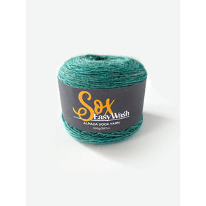 Easy Wash Sox Alpaca Sock Yarn 904 Aqua 