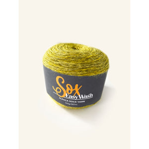 Easy Wash Sox Alpaca Sock Yarn 908 Chartreuse 