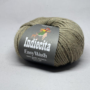 Indiecita Easy Wash DK 100% Baby Alpaca Mushroom Melange 