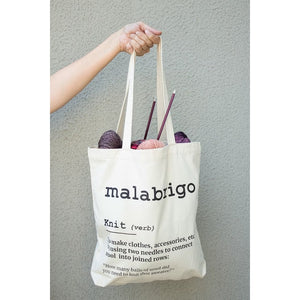 Malabrigo Cotton "Knit Definition" Tote Bag 