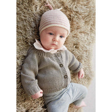 Load image into Gallery viewer, Rowan Aida Baby Striped Hat Pattern