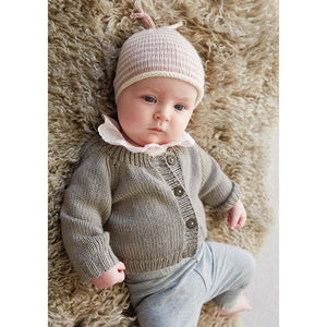 Rowan Aida Baby Striped Hat Pattern