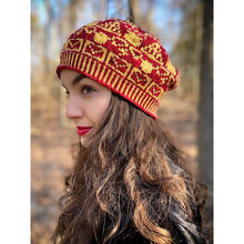 Load image into Gallery viewer, School of Witchcraft & Wizardry Tam Pattern by Tanis Gray