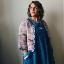Load image into Gallery viewer, Super Duper Fuzztastic Wobble Gobble Cardi 5000 Pattern