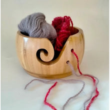 Load image into Gallery viewer, Yarn Bowls Natural Bamboo