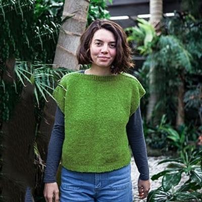 1143 Throw Over Top 14ply Knitting Pattern 