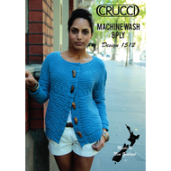 1512 Horizontal Cable Cardigan DK Knitting Pattern 