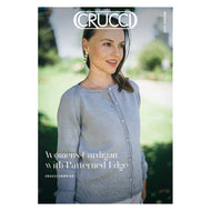 2213 Womens Cardigan with Patterned Edge DK Knitting Pattern 