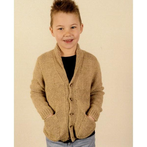 2627 Zig Zag Cardigan 10ply Pattern for ages 2 to 10 years 