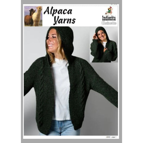 2716 Cable Hoodie Knitting Pattern 