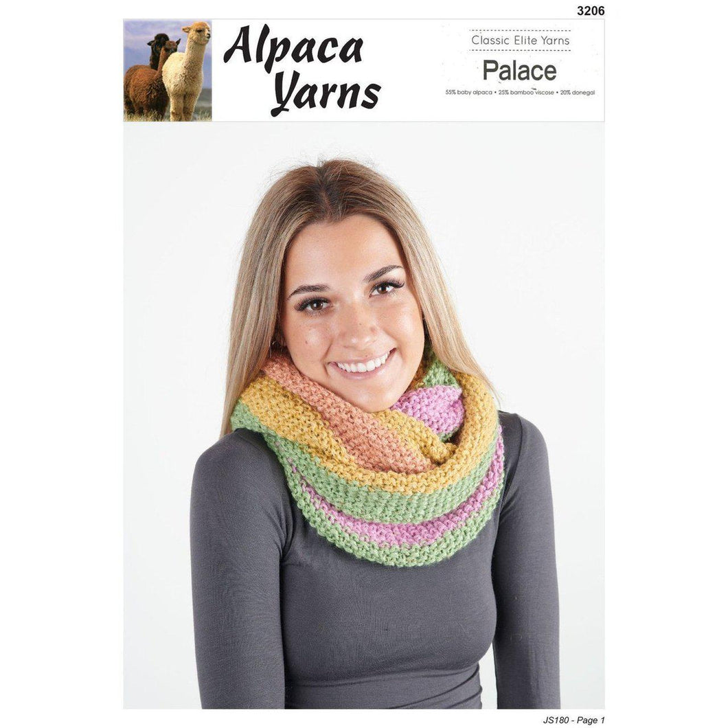 3206 Colourful Cowl Pattern