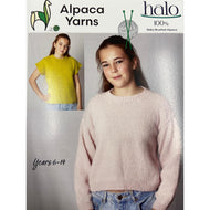 3306 Crop Sweater or Top Knitting Pattern 