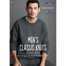 Load image into Gallery viewer, 354 Men's Classics Knitting Pattern booklet 

