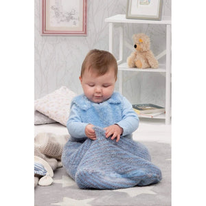 383 Precious Baby Fake Fur Knitting Pattern Booklet 