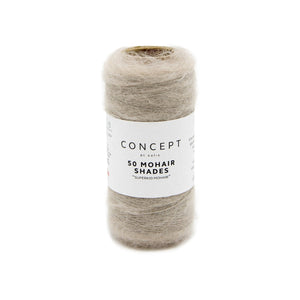 50 Mohair Shades by Concept by Katia 2 Pearl Light Grey 