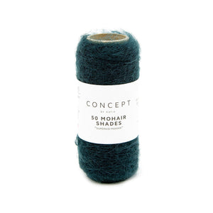 50 Mohair Shades by Concept by Katia 30 Bottle Green 