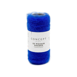 50 Mohair Shades by Concept by Katia 32 Medium Blue 