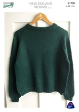 Load image into Gallery viewer, N1730 Top Down His and Her's Jumper Knitting Pattern for DK / 8ply
