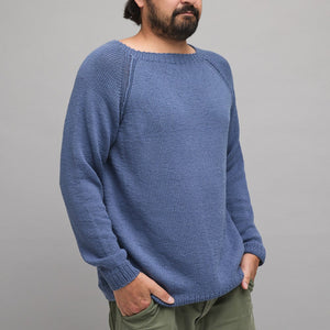 844 Colbert Unisex Sweater 8ply DK Knitting Pattern 