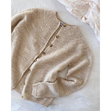 Load image into Gallery viewer, Anker&#39;s Cardigan - My Size Knitting Pattern by PetiteKnit 
