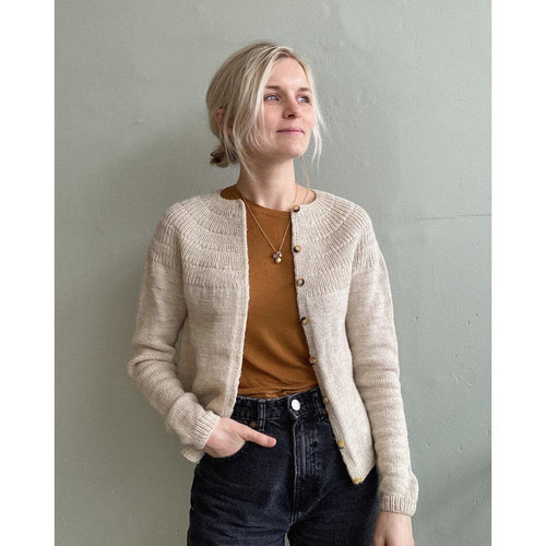 Anker's Cardigan - My Size Knitting Pattern by PetiteKnit 