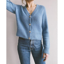 Load image into Gallery viewer, April Cardigan Knitting Pattern by PetiteKnit 
