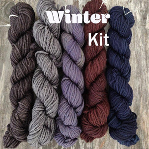 Arfordir Cowl & Mitten Kits Winter