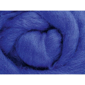 Ashford Corriedale Sliver Colour Packs 100g 021 Blue