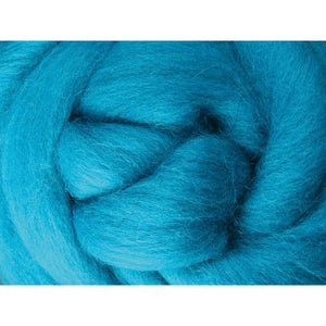 Ashford Corriedale Sliver Colour Packs 100g 026 Turquoise 