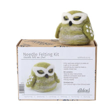 Load image into Gallery viewer, Ashford Needle Felting Kits Owl 
