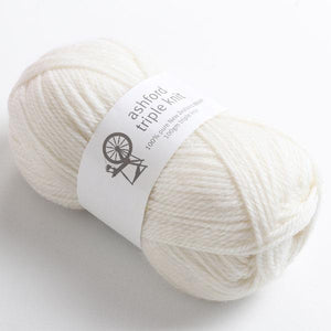 Ashford Triple Knit 12ply 813 Snow