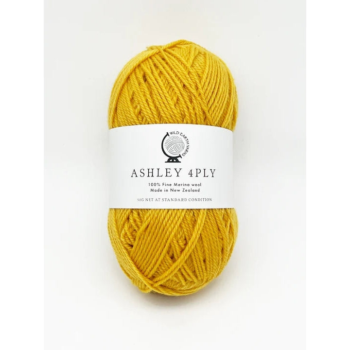 Ashley Merino 4Ply Sunflower 
