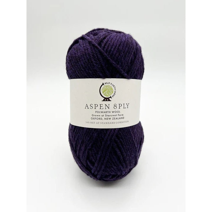 Aspen Polwarth 8ply Amethyst 