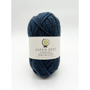 Aspen Polwarth 8ply Sapphire 